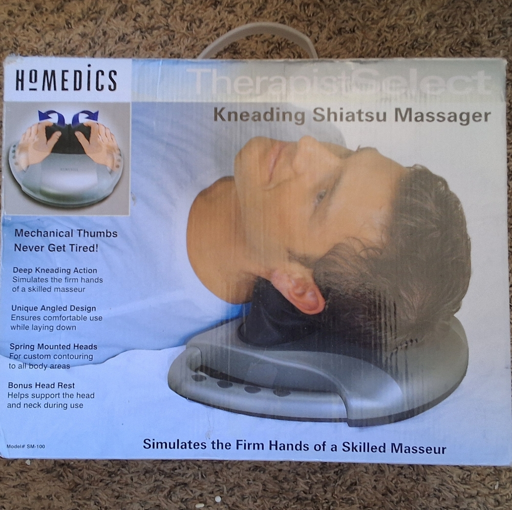 Shiatsu massager